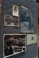 Important Lot,Photos,indentité,décès,revue,mine,mineurs,accident à Paturage,1934,48 Pages,27,5 Cm./22 Cm. - Historical Documents