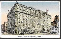 Montreal  Quebec - C.P.A. - No: 830 - Postmarked 1934 2 Nice Stamps - Queen's Hotel Montreal - International Fine Art - Montreal