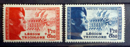 Paire N° 565/66 Pour La Légion étrangère  De 1942 - Unused Stamps