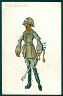 BF042 LANCIERI DI FIRENZE - UNIFORME - REGGIMENTALE - ILLUSTRATORE ILLUSTRATOR 1910 CIRCA - Uniforms