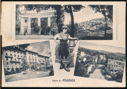 °°° 30753 - SALUTI DA FIUGGI - VEDUTE - 1960 (FR) BELLA AFFRANCATURA °°° - Autres & Non Classés