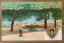 CPA - ITALIE - ROMA - Panorama Di Roma - Tarjetas Panorámicas