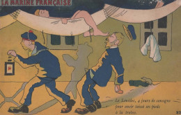 CPA La Marine Française - Marins - N°32 - Le Louédec, 4 Jours De Consigne Pour Avoir Laissé Ses Pieds à La Traîne - Humor