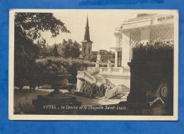 CPA - 88 - Vittel - Le Casino Et La Chapelle Saint-Louis - Circulée En 1934 - Vittel