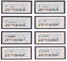 France Timbres De Distributeurs N°1244 - 8 Ex. - Neuf ** Sans Charnière - TB - 2010-... Geïllustreerde Frankeervignetten