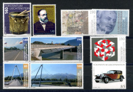 RC 27555 LIECHTENSTEIN 2014 LOT DE TIMBRES SF 14,60 VENDU EN DESSOUS DE LA FACIALE NEUFS ** MNH TB - Unused Stamps