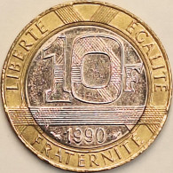 France - 10 Francs 1990, KM# 964.1 (#4355) - 10 Francs