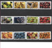 2023 FRANCE Adhesif 2288-99 Oblitérés, Fruits, Série Complète - Gebraucht