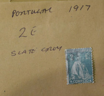 PORTUGAL STAMPS  Portugal  Grey 2E  1917    ~~L@@K~~ - Usati