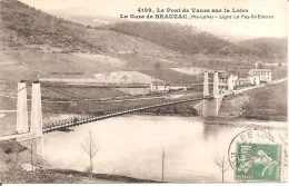 La Gare De BEAUZAC (43) Ligne Le Puy - St-Etienne - Andere & Zonder Classificatie