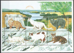 O0042 2000 Grenada Fauna Pets Cats #4246-51 Kb Mnh - Gatti
