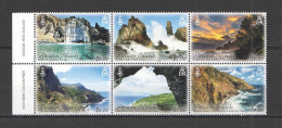 Ft160 2016 Pitcairn Islands Landscapes Marine Life #957-62 Michel 24 Euro Mnh - Vie Marine