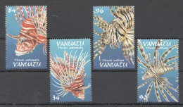 Ft155 1999 Vanuatu Fishes Marine Life Fauna #1092-95 1Set Mnh - Meereswelt