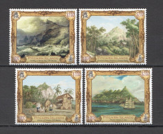 Ft135 2015 Pitcairn Islands In Art Landscapes Ships #932-935 Michel 16 Euro Mnh - Schiffe