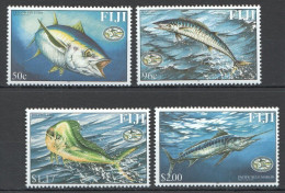 Ft132 2001 Fiji Fishes Marine Life Fauna #978-981 1Set Mnh - Vie Marine