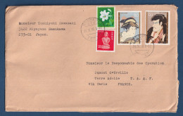 Japon - Sur Lettre - Monsieur Le Responsable Des Opérations - Dumont D'Urville - Terre Adélie - TAAF - 1988 - Basi Scientifiche