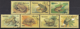 TANZANIA 2264-2270,used - Frösche