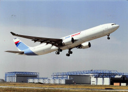 Airbus - First A330 In Air Inter Colours - +/- 180 X 130 Mm. - Photo Presse Originale - Aviation