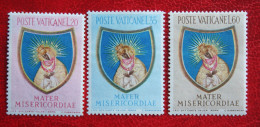 Anno Mariano Marian Year Mother Of Mercy 1954 Mi 227-229 Yv 207-209 Ongebruikt / MH * VATICANO VATICAN VATICAAN - Unused Stamps