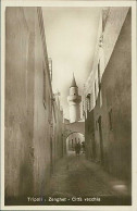 LIBYA / LIBIA - TRIPOLI - ZENGHER - CITTA' VECCHIA - CARTOLINA FOTOGRAFICA / RPPC POSTCARD - 1920s (12559) - Libya