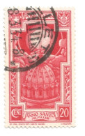 (REGNO D'ITALIA) 1933, ANNO SANTO - Serietta Di 4 Francobolli Usati - Oblitérés
