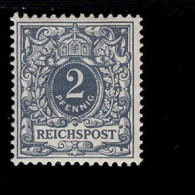 Deutsches Reich 52 Wertziffer Mit Krone MNH Postfrisch ** Neuf - Unused Stamps