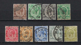 KENYA & OUGANDA Ca.1922-27: Lot D' Obl. Petit Prix - Afrique Orientale Britannique