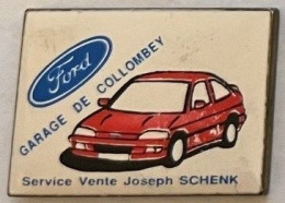 GARAGE FORD DE COLLOMBEY - SUISSE - SCHWEIZ - SWITZERLAND - SERVICE VENTE JOSEPH SCHENK - CANTON DU VALAIS  - (34) - Ford