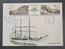 TAAF, Timbre Numéro PA 94A Oblitéré De Kerguelen Le 16/9/1986. - Lettres & Documents