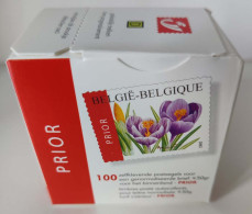 België R105 - Bloemen - Krokus - Buzin - (3142) - 2002 - Volledig Doosje Van 100 Zegels - Ongeopend - Coil Stamps