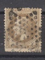 Yvert 30 Oblitération étoile De Paris 3 - 1863-1870 Napoleon III With Laurels
