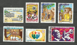 HAUTE-VOLTA N°262 à 268 Cote 4.65€ - Upper Volta (1958-1984)
