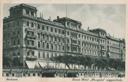 HONGRIE  - Budapest - Grand Hôtel Hungaria - Hongarije