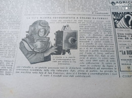 DOMENICA DEL CORRIERE 1930 ARTICOLO DI ANGELO MUSCO SUB - Andere & Zonder Classificatie
