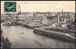 29-0012 - Carte Postale FINISTERE (29) - BREST - Port De Guerre - Porte Trouville - Brest