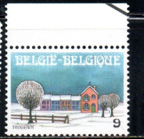 BELGIQUE BELGIE BELGIO BELGIUM 1988 CHRISTMAS NOEL NATALE WEIHNACHTEN NAVIDAD 9fr MNH - Ongebruikt