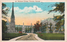 CANADA - St Michaels College - Toronto - Canada - Vue Générale - Colorisé - Carte Postale Ancienne - Toronto