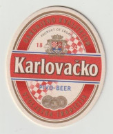 Bierviltje-bierdeckel-beermat Karlovačko Pivovara Karlovac (HR) - Portavasos