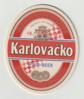 Bierviltje-bierdeckel-beermat Karlovačko Pivovara Karlovac (HR) - Bierviltjes