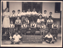 +++ Photo De Classe - Afrique - Congo - USUMBURA - Ecole Primaire - 1950 - 1951 - Ecole Pour Asiatiques 3/3  // - Afrika