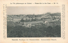 ISRAEL - Nazareth - La Basilique De L'Annonciation - Annunciation Church - Carte Postale Ancienne - Israel