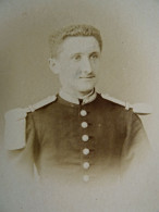 Photo Cdv  Victor Coué, Saumur - Militaire, Sous Lieutenant école De Cavalerie, Comte De Girardin ,ca 1880-85 L679 - Alte (vor 1900)