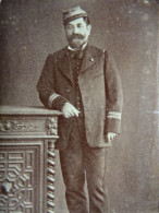 Photo Cdv Christian, Paris - Lieutenant Colonel Xavier De La Tour Garde Mobile, Guerre 1870 L679 - Anciennes (Av. 1900)