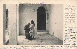 ISRAEL - Nazareth - La Couronne D'Epines - III - Femme - Jeune Fille - Carte Postale Ancienne - Israel