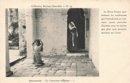 ISRAEL - Nazareth - La Couronne D'Epines - I - Femme - Jeune Fille - Carte Postale Ancienne - Israel
