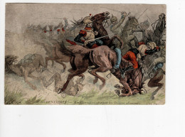 A ARMENTIÈRES, Les Cuirassiers Chargent Les Dragons Allemands. Illustrateur CHAMOÜIN. - Guerra 1914-18
