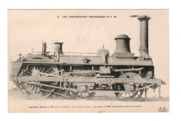 Locomotives Des ETATS UNIS. Machine N°802. - Eisenbahnen