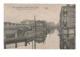 94 IVRY, Inondations De Janvier Février 1910. Rue Denis PAPIN.. - Ivry Sur Seine