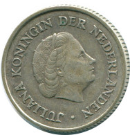 1/4 GULDEN 1965 NIEDERLÄNDISCHE ANTILLEN SILBER Koloniale Münze #NL11418.4.D.A - Nederlandse Antillen