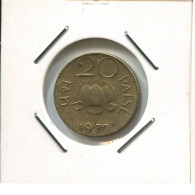 20 PAISE 1970 INDIA Coin #AR603.U.A - Indien